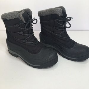 Columbia Cascadian Trinity Black Boots Sz 8